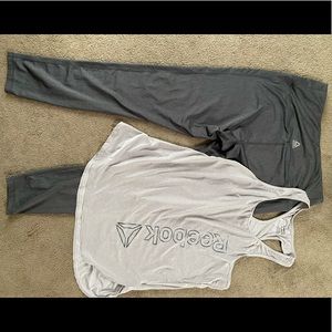 Women’s Reebok workout outfit size xl